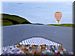 Loch Ness with hot air balloon